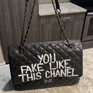 ‘You Fake Like This Chanel’ Purse